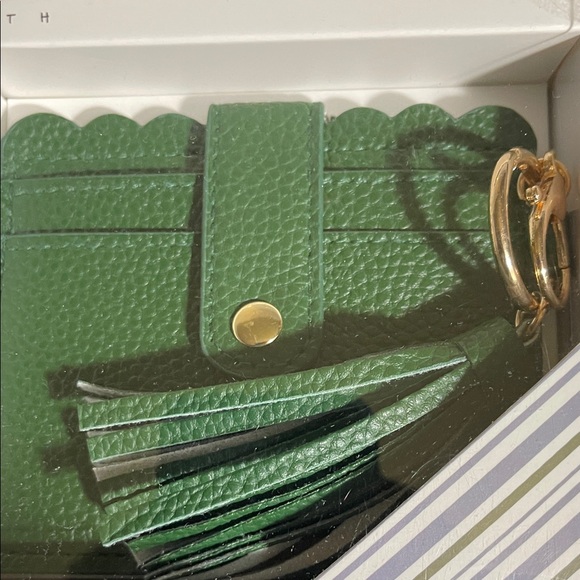 Leith gift set-gold & silver necklaces/trinket dish/mini bag keychain/card case - Picture 6 of 6